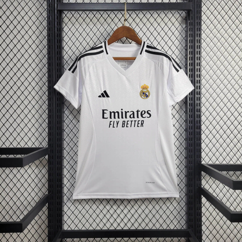 Camisa Real Madrid I 24/25 Torcedor Feminina