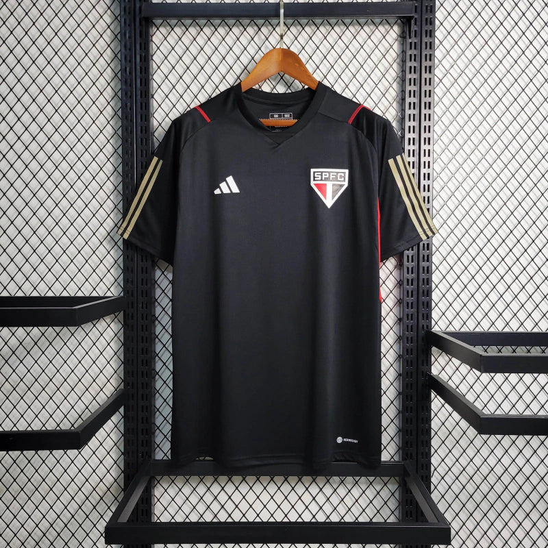 Camisa São Paulo Treino Preta 23/24 Torcedor Masculina