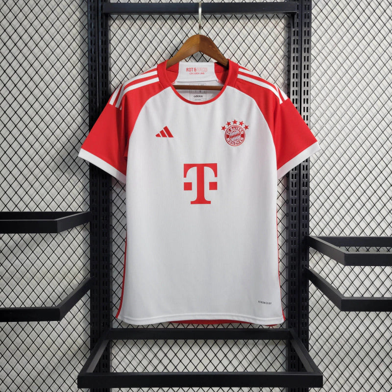 Camisa Bayern de Munique I 23/24 Torcedor Masculina