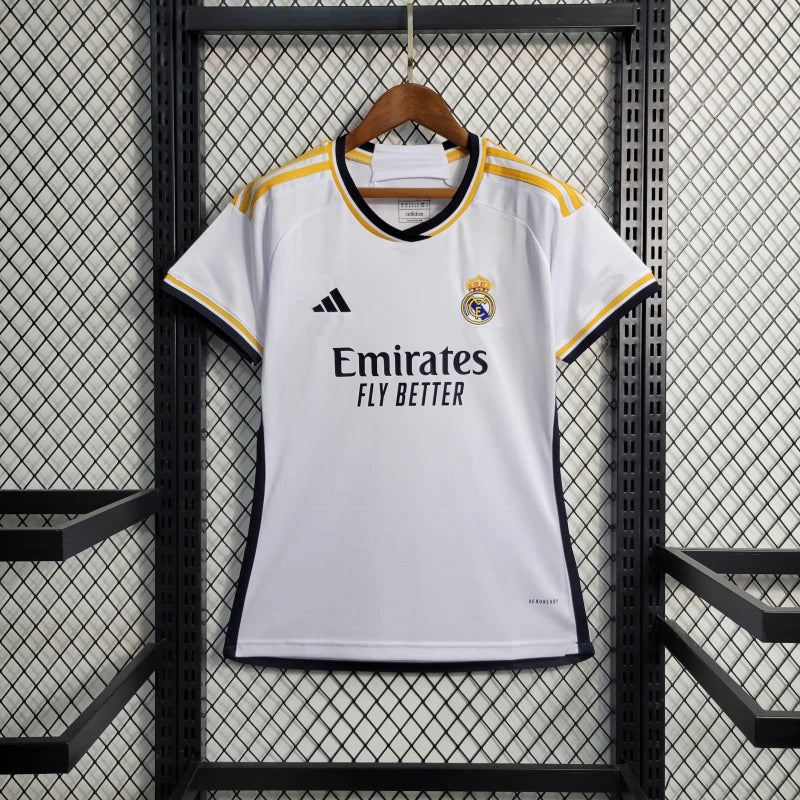 Camisa Real Madrid I 23/24 Torcedor Feminina