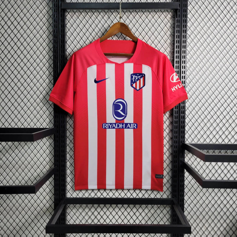 Camisa Atlético de Madrid I 23/24 Torcedor Masculina