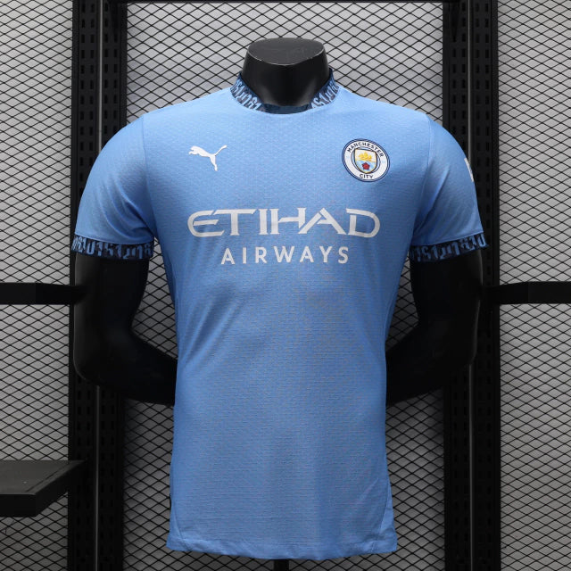 Camisa Manchester City I 24/25 Jogador Masculina