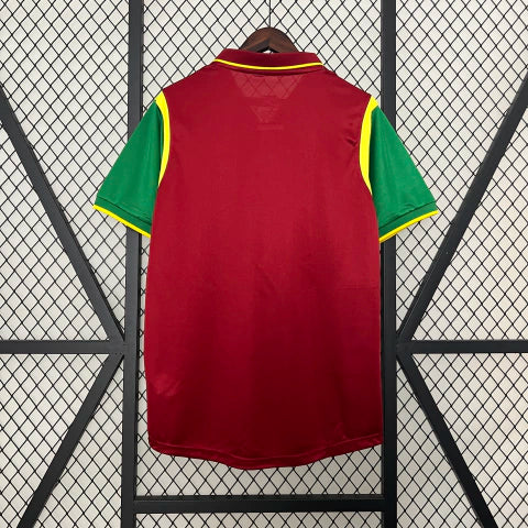 Camisa Portugal I 1998 Retrô Masculina