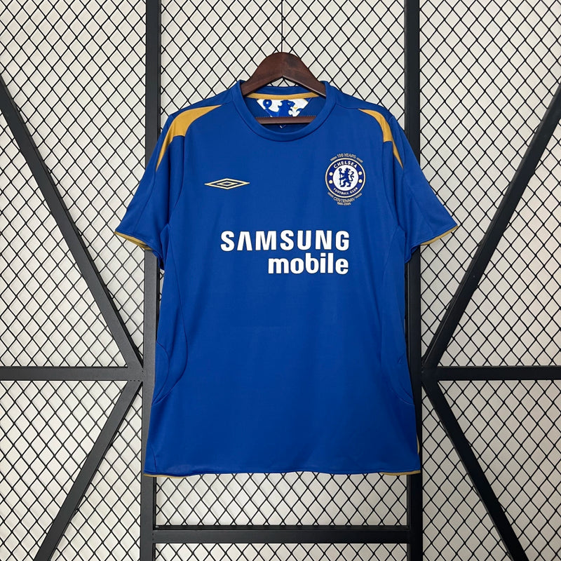 Camisa Chelsea I 05/06 Retrô Masculina