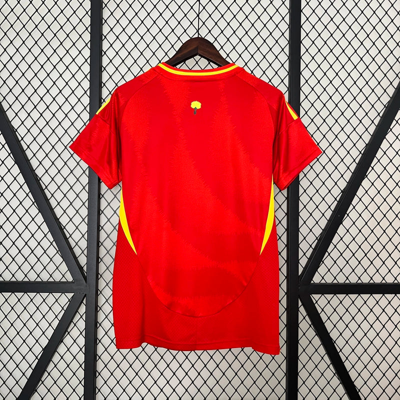 Camisa Espanha I 24/25 Torcedor Feminina