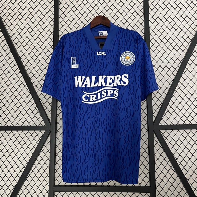 Camisa Leicester City 92/94 Retrô Masculina